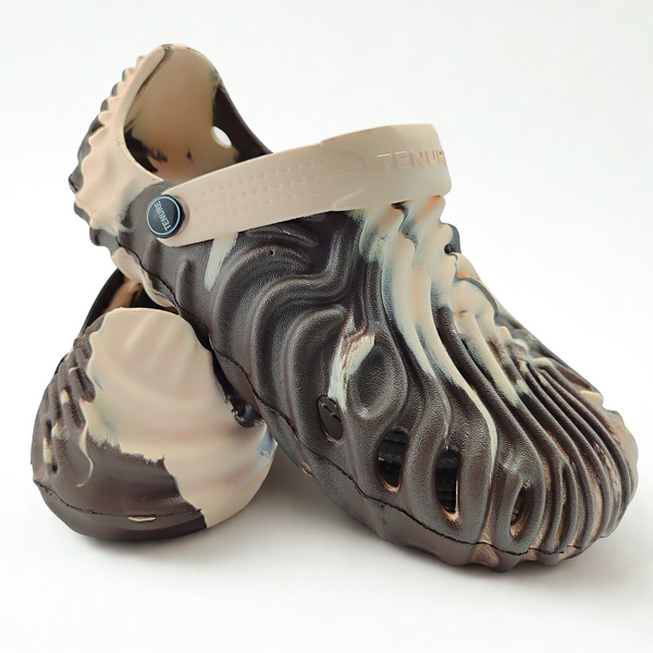 💥 Rampage Clogs – Beige & Brown